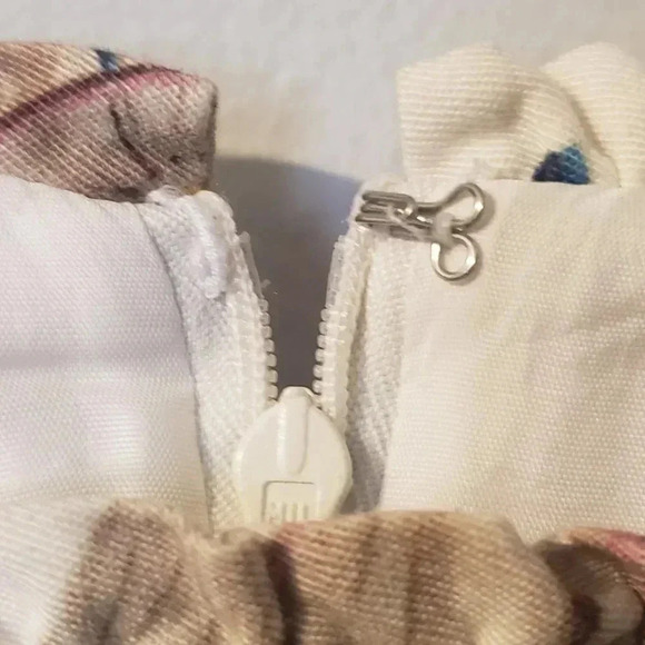 Donna Ricco White Floral Dress - Picture 5 of 6